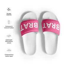 Load image into Gallery viewer, BRAT Cotton Candy Pink Women's Slides