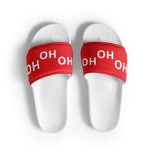 Load image into Gallery viewer, HO HO HO Red Women's Slides