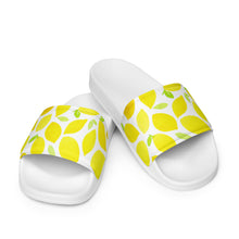 Load image into Gallery viewer, Summer Lemons Women's Slides