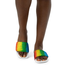 Load image into Gallery viewer, Rainbow Women's Slides