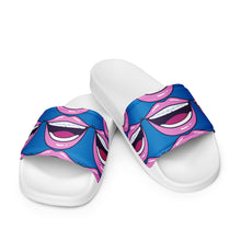 Load image into Gallery viewer, Laughing Blue Women's Slides