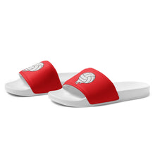 Load image into Gallery viewer, Melting Volleyball Red Women's Slides