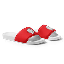 Load image into Gallery viewer, Melting Volleyball Red Women's Slides